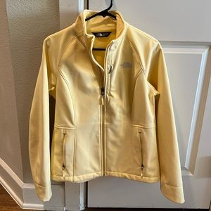 North face pale yellow size Medium